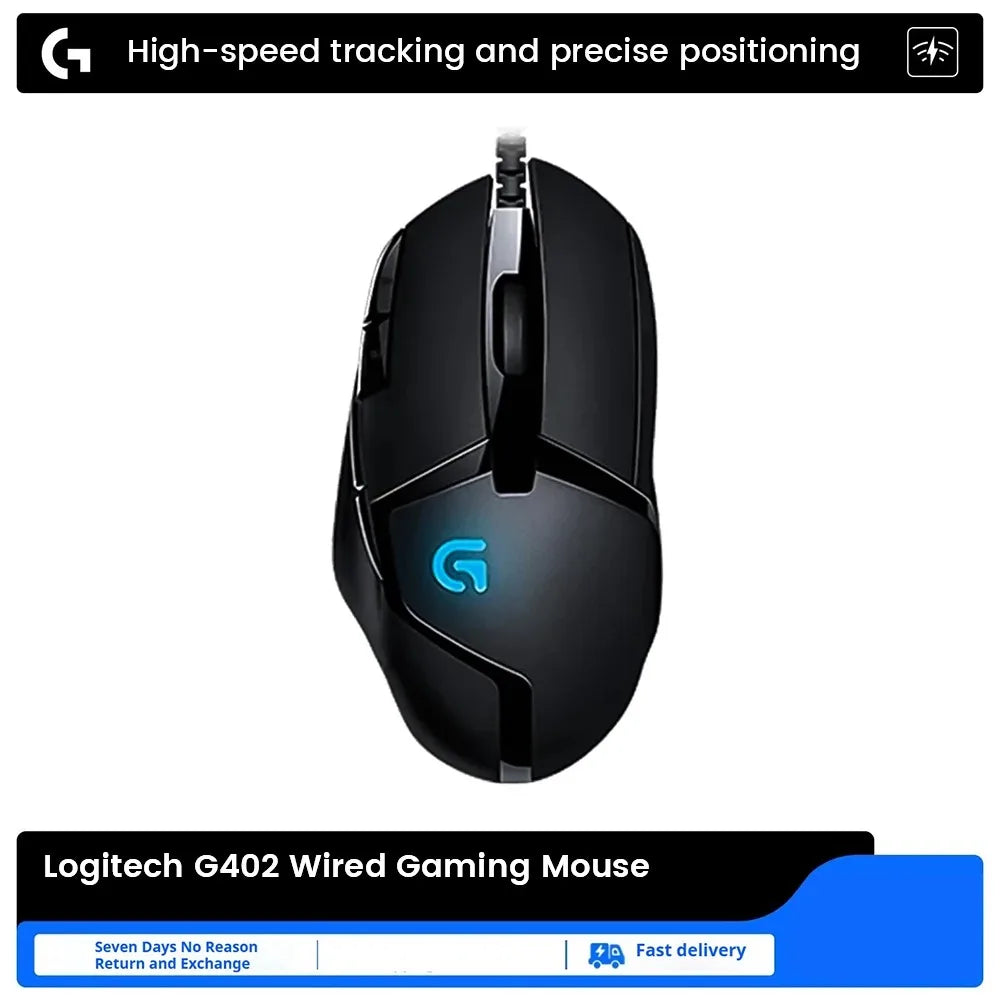Logitech G402 General-purpose gaming mouse - Comfortable ...