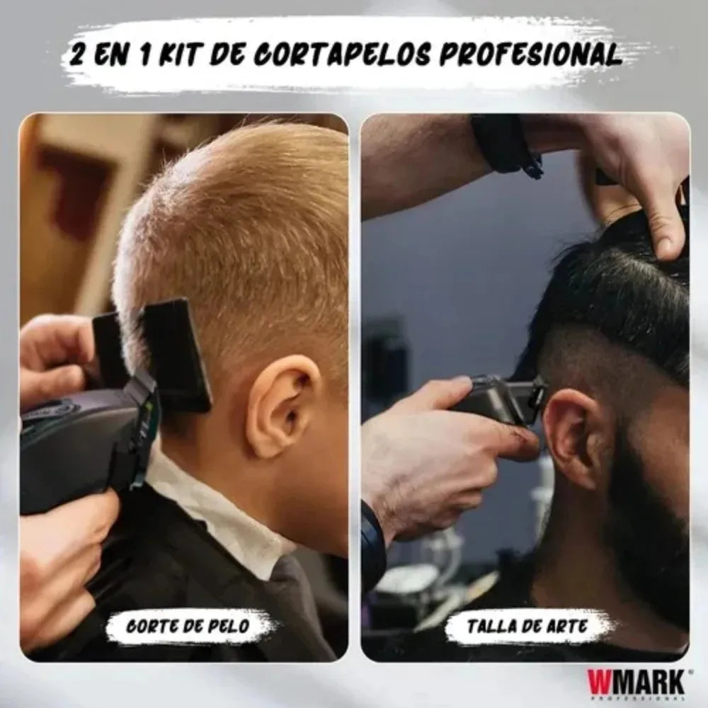 WMARK Trimmer	Professional Haircut Kit DLC Blade Hair Cli...
