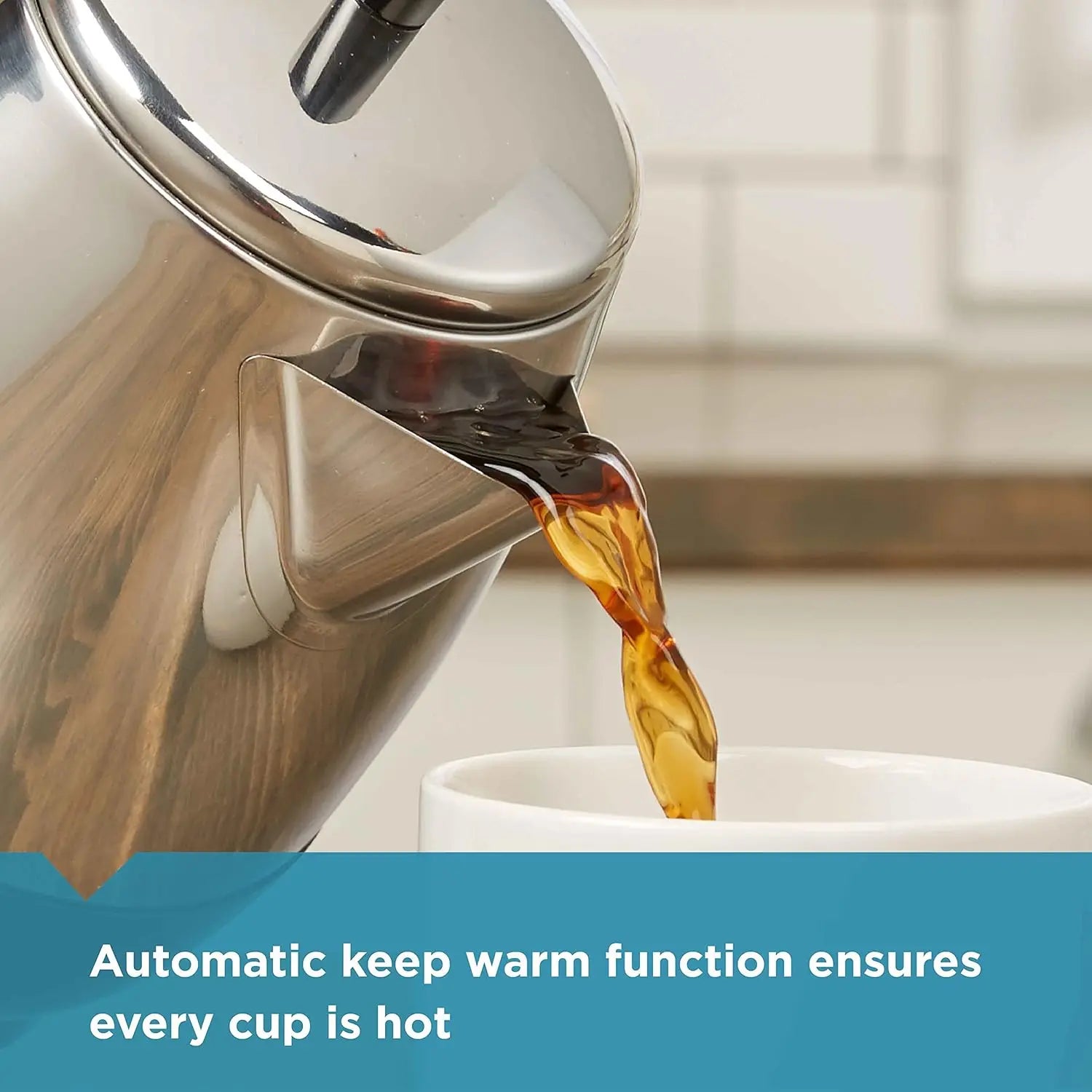 Electric Coffee Percolator 4-Cup
