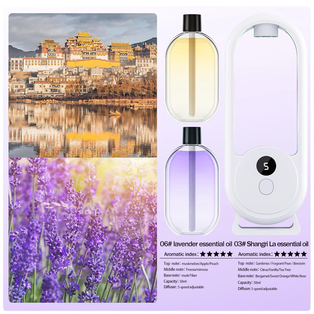 Rechargeable portable aroma diffuser Essential Oil Aromat...