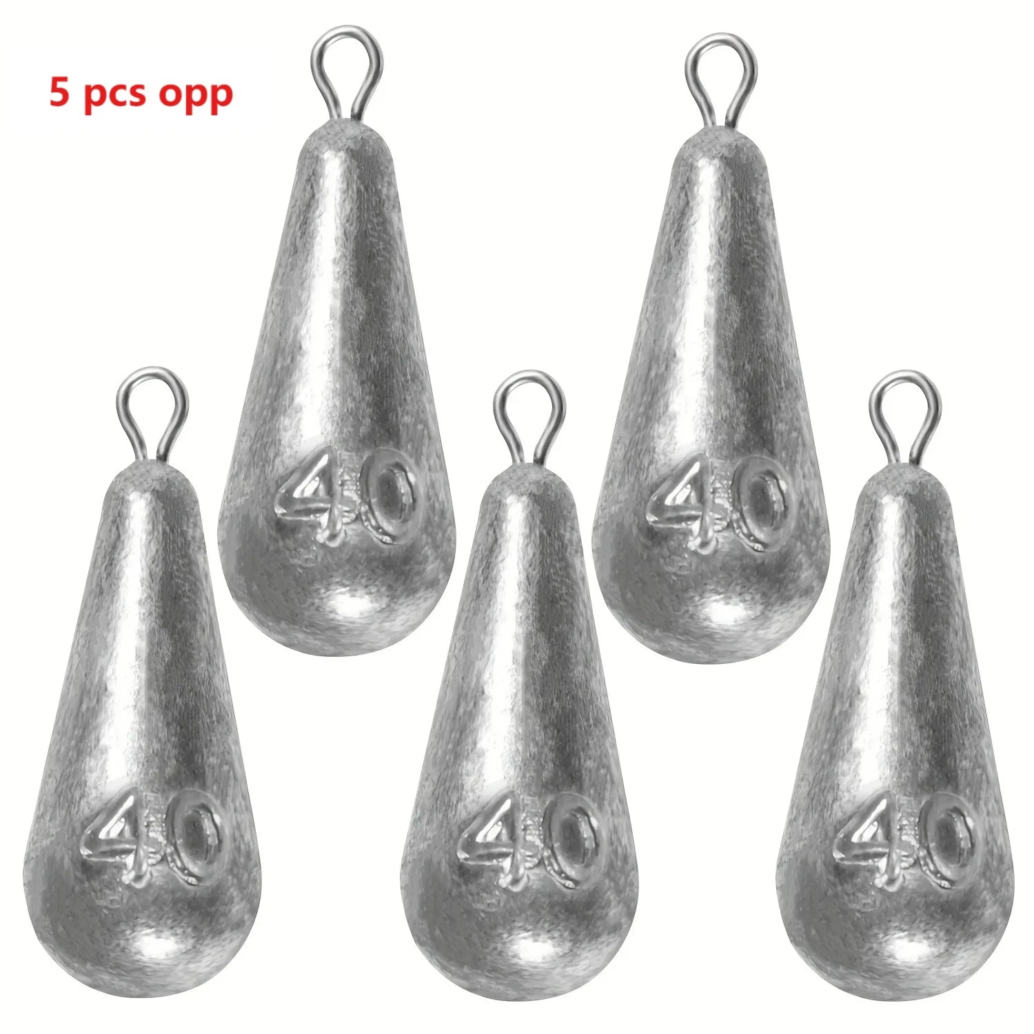 Teardrop Fishing Weights Sinkers Kit