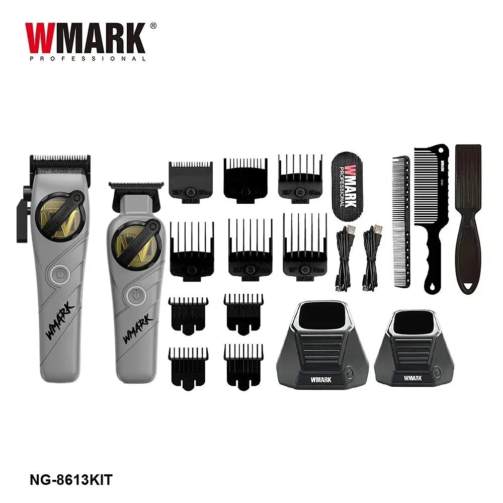 WMARK Trimmer	Professional Haircut Kit DLC Blade Hair Cli...