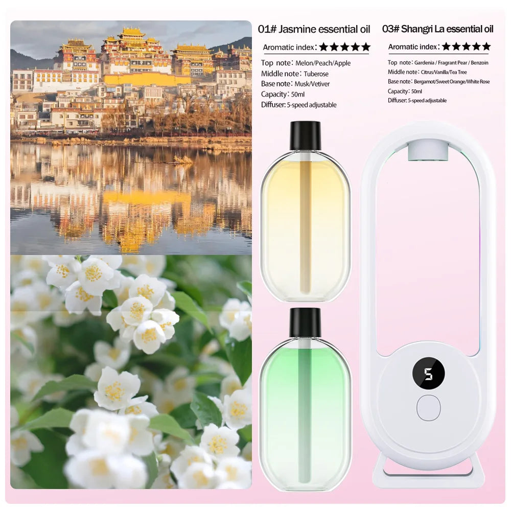 Rechargeable portable aroma diffuser Essential Oil Aromat...