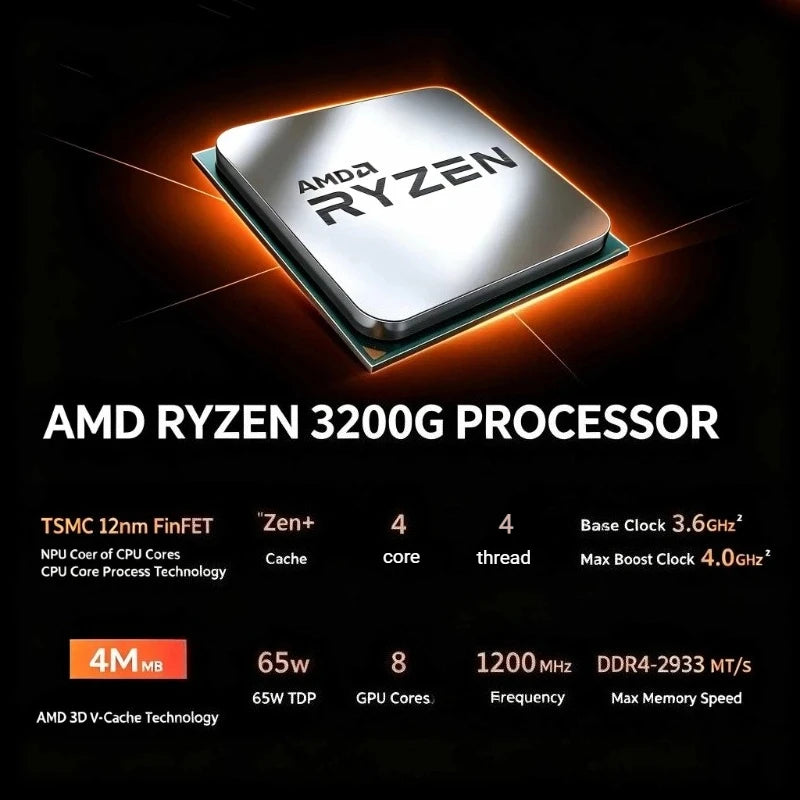 AMD Ryzen 3 3200G Desktop Processor