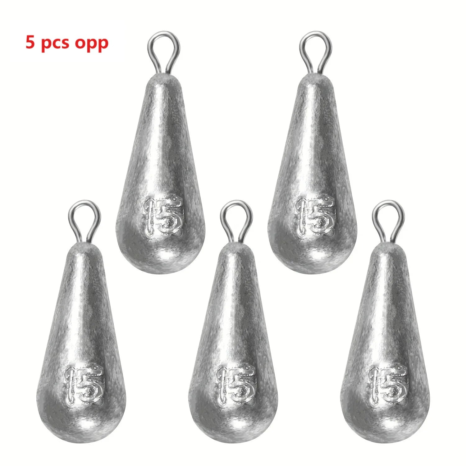 Teardrop Fishing Weights Sinkers Kit