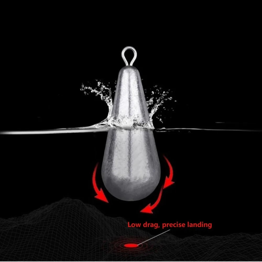 Teardrop Fishing Weights Sinkers Kit