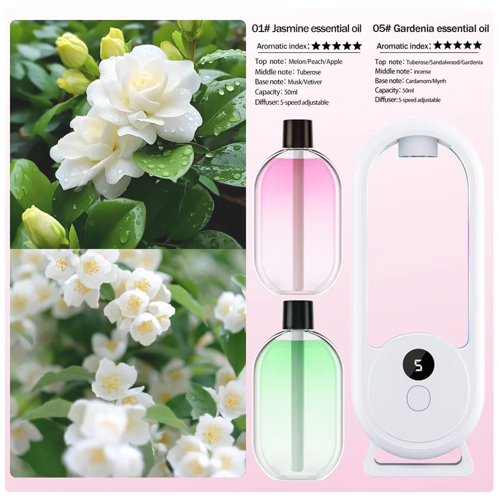 Rechargeable portable aroma diffuser Essential Oil Aromat...
