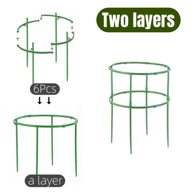 Round Plant Support Rings Set