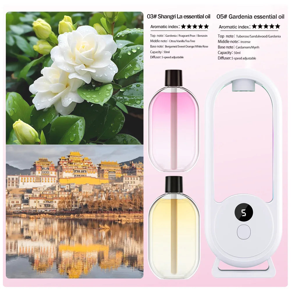 Rechargeable portable aroma diffuser Essential Oil Aromat...