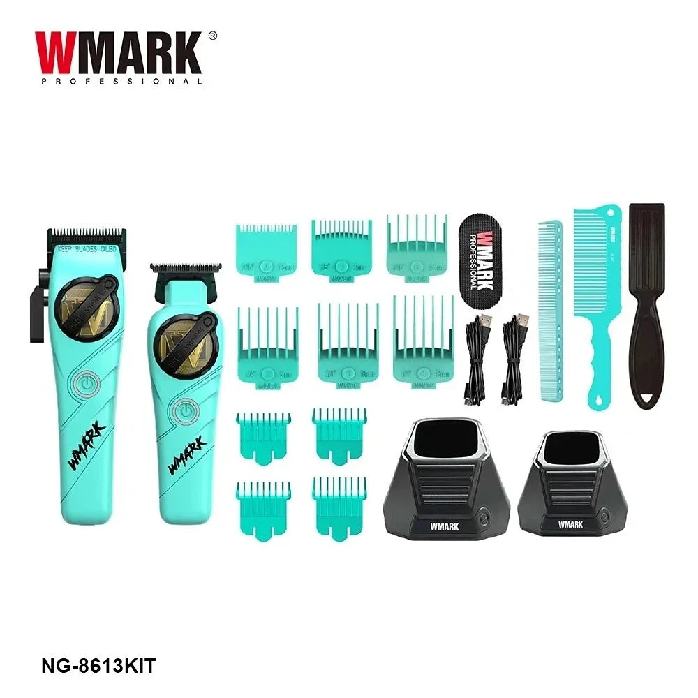 WMARK Trimmer	Professional Haircut Kit DLC Blade Hair Cli...