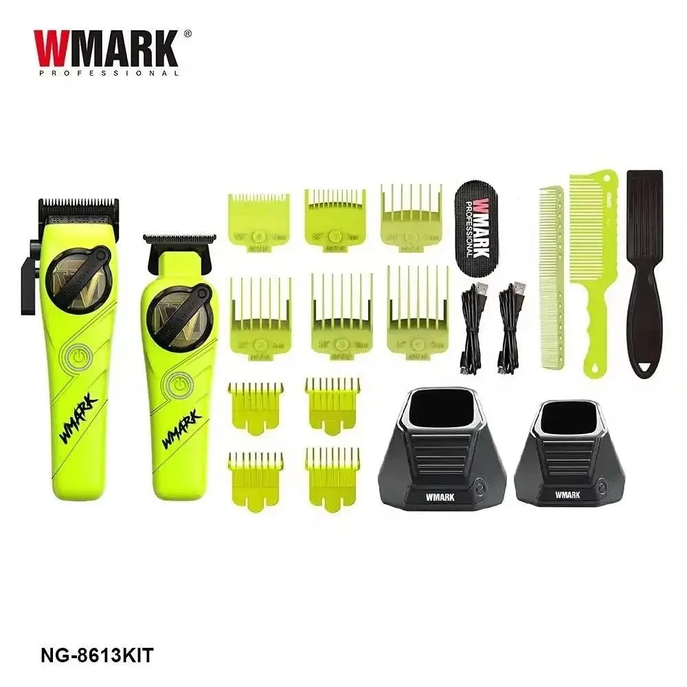 WMARK Trimmer	Professional Haircut Kit DLC Blade Hair Cli...
