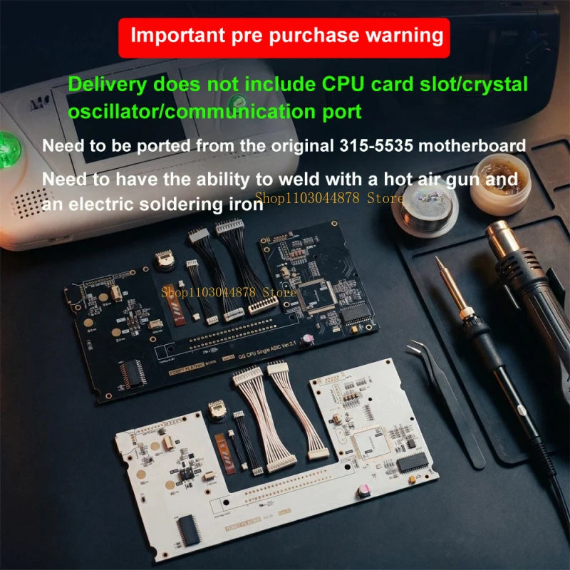 New Enhanced Replacement Motherboard (Single-Chip) With C...