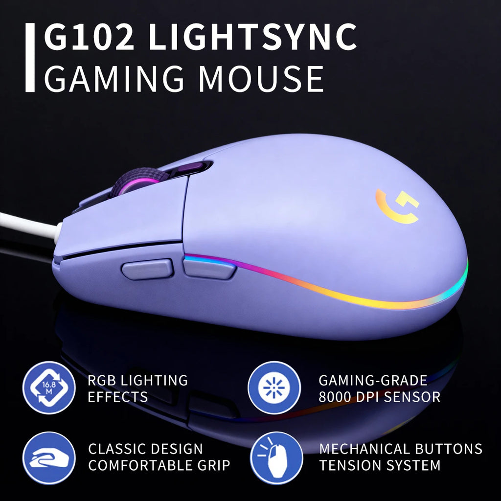 Logitech G102: Durable Design for Years of Gaming