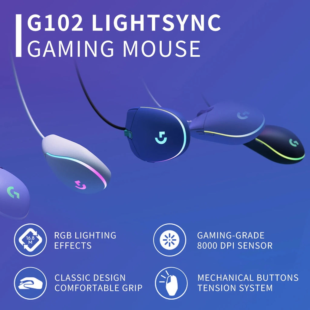 Logitech G102: Durable Design for Years of Gaming