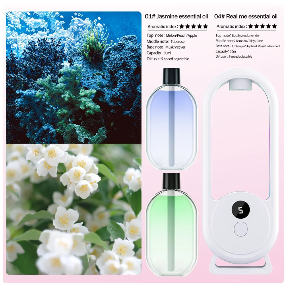 Rechargeable portable aroma diffuser Essential Oil Aromat...