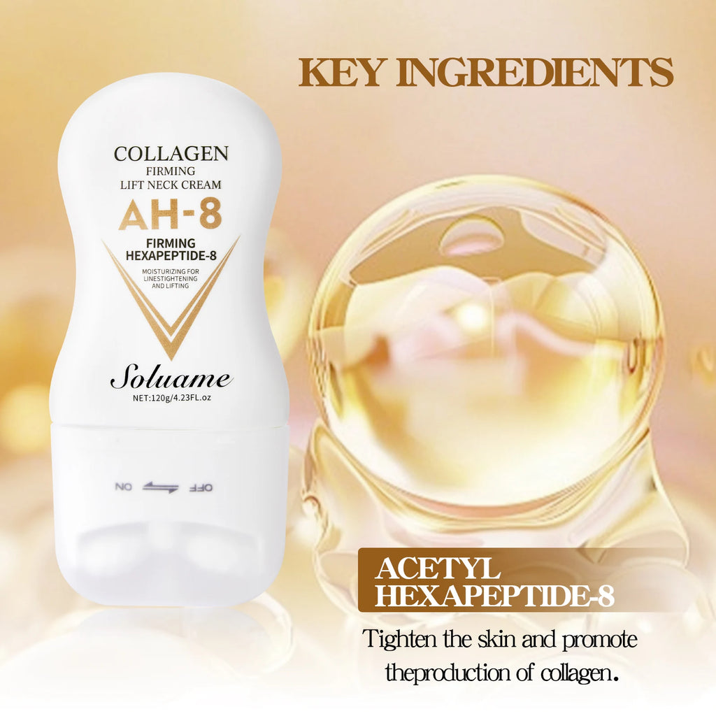 Collagen Neck Firming Cream with Massage Roller
